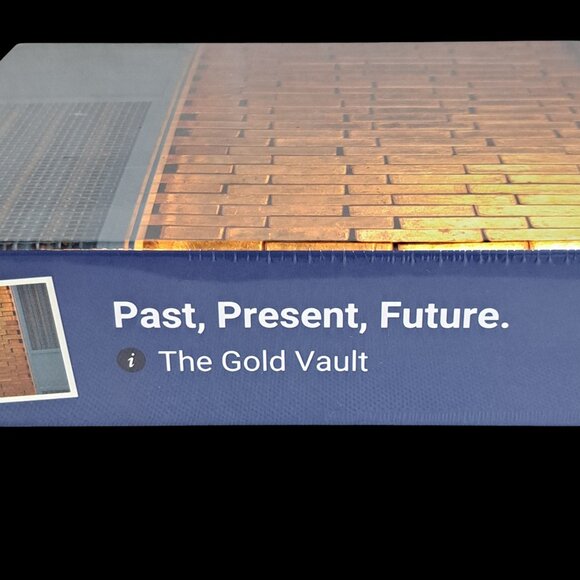 500 Pieces Jigsaw Puzzle Federal Reserve Bank Of New York Gold Vault 2024 - Picture 2 of 16